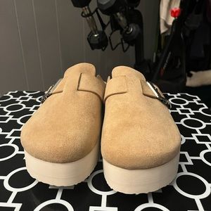 Madden Girl platform clogs